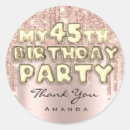 Suche nach 45 geburtstag aufkleber Für sie