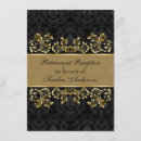Recherche de remous invitations Noir