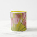 Recherche de tulipe tasses Jaune