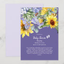 Recherche de sunflower baby shower fille invitations Rose