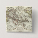 Recherche de carte du monde badges Gravé