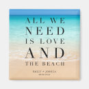Suche nach liebe am strand magnete Strandhochzeit