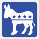Recherche de donkey autocollants Parti démocratique