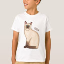 Recherche de siamese cat tshirts Animal