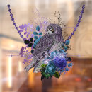 Recherche de petit hibou posters Turquoise