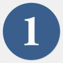 Recherche de bleu marine blanc autocollants Simple