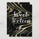 Recherche de zebra 16ans anniversaire invitations Girly