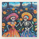 Recherche de calaveras dessous de verres Coloré