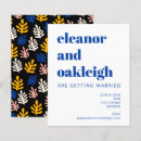Recherche de jaune noir mariage invitations Botanique