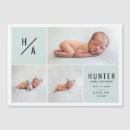Recherche de birth rectangulaires magnets New parents