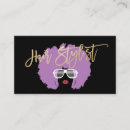 Recherche de styliste mode cartes visite Coiffeuse