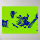 Suche nach grüner hund poster Mops