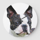 Suche nach boston terrier wanduhren Dog