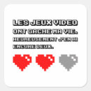 Recherche de 8 bits autocollants Coeur