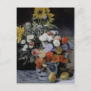 Recherche de renoir vœux cartes Fleurs
