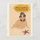 Recherche de vintage floride cartes postales Illustration