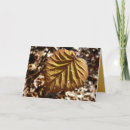 Recherche de feuille en forme de coeur vœux cartes Forêt