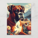 Recherche de boxeur cartes postales Chiot