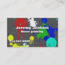 Suche nach malen sie spritzer visitenkarten Anstreicher