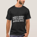 Recherche de survie tshirts Camping