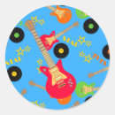 Recherche de vedette du rock autocollants Musique