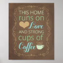 Recherche de love coffee posters Heart