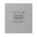 Recherche de votre propre logo entreprise bloc notes Personnalisés