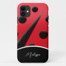 Recherche de motif de animal iphone coques Rouge