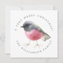 Recherche de oiseau noël cartes Simple