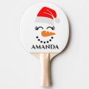 Recherche de neige raquettes ping pong Xmas