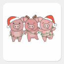 Suche nach weihnachtsschwein aufkleber Schweine
