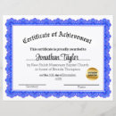 Recherche de attribution Certificat