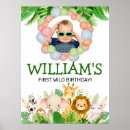 Recherche de anniversaire jungle posters Safari