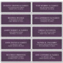 Recherche de nom et adresse autocollants Violet