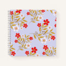 Recherche de style vintage carnets Fleurs