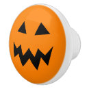 Recherche de citrouille boutons et poignées de porte Éffrayant