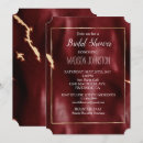 Recherche de sud invitations Rouge