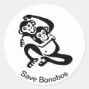 Recherche de chimpanzés autocollants Nature