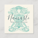 Recherche de instructeur de méditation cartes visite Professeur de yoga