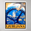 Suche nach ljubljana poster Vintag
