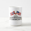 Recherche de norvégienne tasses Drapeau norvégien