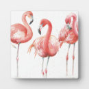 Recherche de flamant rose plaques Animal