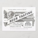 Recherche de bière vintage invitations Fête