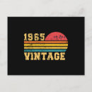 Recherche de 1965 anniversaire cartes Rétro