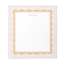 Recherche de cadre rose blocsnotes Rayures