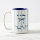 Recherche de et rayure bleue tasses Mother