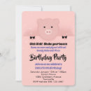 Recherche de pig invitations Fête d'anniversaire