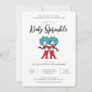 Recherche de dr seuss baby shower invitations Jumeaux