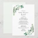 Recherche de greenery baby shower invitations Bébé