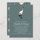 Recherche de oiseaux japonais invitations Grues japonaises